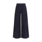 Forte_Forte Blue Cotton Casual Pants