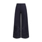 Forte_Forte Blue Cotton Casual Pants