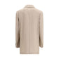 Max Mara Beige Wool Blazer