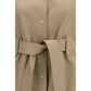 Max Mara Brown Wool Oves Aries Sleeveless Jacket