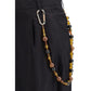Darkpark Black Cotton Casual Pants