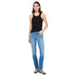 Liu Jo Light Blue Cotton Skinny Jeans