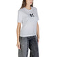 Karl Lagerfeld White Cotton T-Shirt