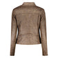 Desigual Verde Poliuretano Women Jacket