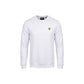 Lyle & Scott White Cotton Sweatshirt
