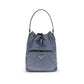 Prada Blue Polyamide Backet Bag