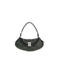 Ganni Blue Recycled Leather Shoulder Bag