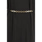 PINKO Black Acetate Casual Dress
