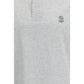 Brunello Cucinelli Gray Cotton Polo Shirt