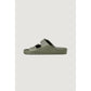 Birkenstock Green Plastic Flat Sandals