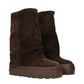 Casadei Brown Leather Ankle Boots