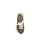 Brunello Cucinelli Brown Calf Leather Bos Taurus Platform Sneakers