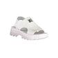 Laura Biagiotti Bianco Polyurethane Women Sandal