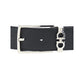 Ferragamo Black Calf Leather Bos Taurus Belt