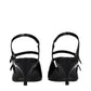 Celine Black Leather Sandals
