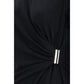 PINKO Black Cotton T-Shirt