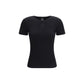 PINKO Black Cotton T-Shirt