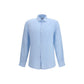 Brooksfield Blue Linen Shirt