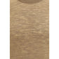 Brooksfield Beige Linen Shortsleeve Shirt