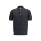 Brunello Cucinelli Gray Cotton Polo Shirt