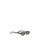 Alexander McQueen Black Acetate Sunglasses