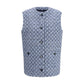 Gucci Blue Cotton Sleeveless Jacket