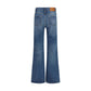Chloé Blue Cotton Flared Jeans