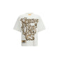 PDF Channel Beige Cotton T-Shirt