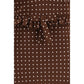 Alessandra Rich Brown Silk Casual Dress