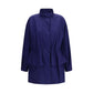 Fendi Blue Cotton Parka