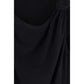 PINKO Black Cotton Sleeveles T-Shirt