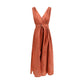 Brunello Cucinelli Multicolor Cotton Casual Dress