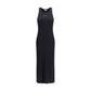 Maison Kitsuné Black Cotton Casual Dress