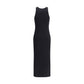 Maison Kitsuné Black Cotton Casual Dress