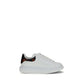 Alexander McQueen White Calf Leather Bos Taurus Low Top Sneakers
