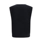Extreme Cashmere Black Elastane Sleeveles Sweater