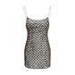 Oséree Multicolor Polyester Cocktail Dress