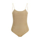 Oséree Gold Metal One-Piece Swimsuit