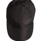 Dolce & Gabbana Men Black Cotton 6 Panels Baseball Cap Hat