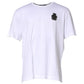Dolce & Gabbana White Cotton DG Logo Embroidery Men T-shirt