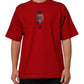 Dolce & Gabbana Red DG Eye Print Cotton Crew Neck T-shirt
