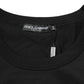 Dolce & Gabbana Black Cotton Sleeveless Men Tank Top T-shirt
