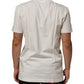 Dolce & Gabbana White Cotton Bandana Print CrewNeck T-shirt