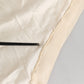 Dolce & Gabbana Off White Silk Henley Short Sleeves T-shirt