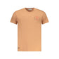 Iceberg Marrone Cotton Men T-Shirt