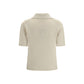 Gabriela Hearst Beige Cashmere Polo Shirt