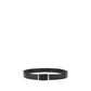 Ferragamo Black Calf Leather Bos Taurus Belt