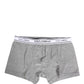 Dolce & Gabbana Gray Logo Waistband Cotton Men Boxer Underwear