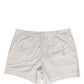 Dolce & Gabbana White Cotton Mid Waist Chino Bermuda Shorts