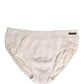 Dolce & Gabbana Off White Logo Silk Men Briefs Underwear
